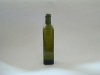 250ml Dark Green Olive Oil Glass Bottle