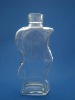 250ml Transparent glass tequila bottle