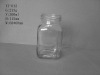 250ml empty clear glass jam jar