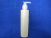 250ml empty pump shower gel/shampoo bottle