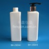 250ml square lotion bottle