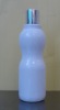 250ml white pet bottle with the aluminum press down cap