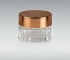 25ml packing frost glass face cream jar