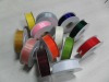 25mm wide colorful sheer organza gift ribbon