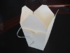 26oz square noodle box with plastic handle