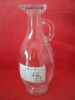 280 ML clear bird mouth shape cooking oil  glass bottle