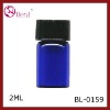 2ml bule vial with plastc cap