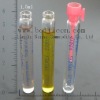 2ml clear perfume sampler vial pe stopper