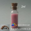 2ml small glass bottle with cork