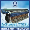 3.2m Digital Eco Solvent Printer A-Starjet 7702L With 2 Epson DX7 Heads(1440dpi)