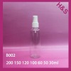 30/40/50/60/80/200ml PET bottle and shampoo bottle for hair care