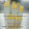 30/50g frosting clear glass cosmetic cream jar