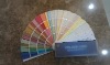 300 concrete coating/paint color shade card