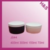 300g 235g 150g 70g flat fashion plastic cream jar