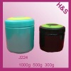 300ml 500ml 1000ml hair cream PET jar