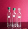 300ml clear glass liquor bottle