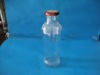 300ml glass beverage bottle with tin plate