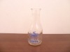 300ml glass milk bottle with cover