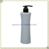 300ml square plastic shampoo bottle