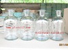 300ml transparent glass essential oil bottle with glass cap