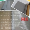 304/316 Stainless Steel Screen Printing Screen Mesh (stainless steel, polyester, nylon)