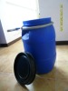 30L open mouth plastic bucket with self body handle