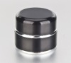 30g black cosmetic packaging jar