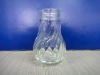 30ml Clear glass perfume bottle with various lines