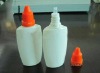 30ml PE  Eye drop bottle with many color caps