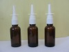 30ml amber essential oil bottle with the 18/410 nasal sprayer