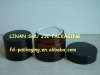 30ml brown or transparent  face cream cylindrical glass bottle with black cap used for cosmetic