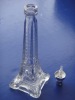 30ml clear glass perfume bottle with Eiffel tower shape