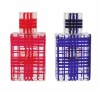 30ml color painting glass bottle with plastic cap and pump