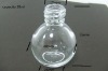 30ml nail polish glass bottles with round ball shape