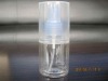 30ml oval shaped clear bottle