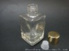 30ml square glass diffuser botter with alum cap