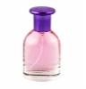 30ml transparent glass bottle with plastic cap and pump