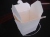 32oz square noodle box with plastic handle