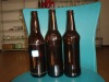 330ml and 500ml amber beer bottle