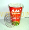 330ml paper cup with plastic lid