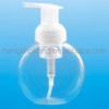 350ml transparent plastic soap foam pump bottle with pump/foam spray bottle