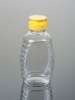 360ML CLEAR PLASTIC HONEY BOTTLE