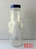 360ml glass beverage bottle with tin plate