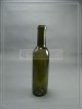 375ML green wine glass bottle