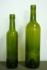 375ml,750ml dark green glass bottle/screw top wine bottle/Bordeaux glass wine bottle(sc-011)