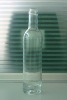 375ml screw top clear glass alcohol bottle / high quality glass alcohol bottle(sc-040)