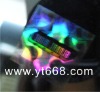 3D hologram heat resistant label