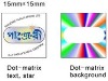 3D hologram sticker/anti-fake labels