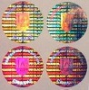 3D hologram sticker/anti-fake labels