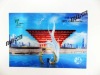 3D lenticular postcard Design and printing